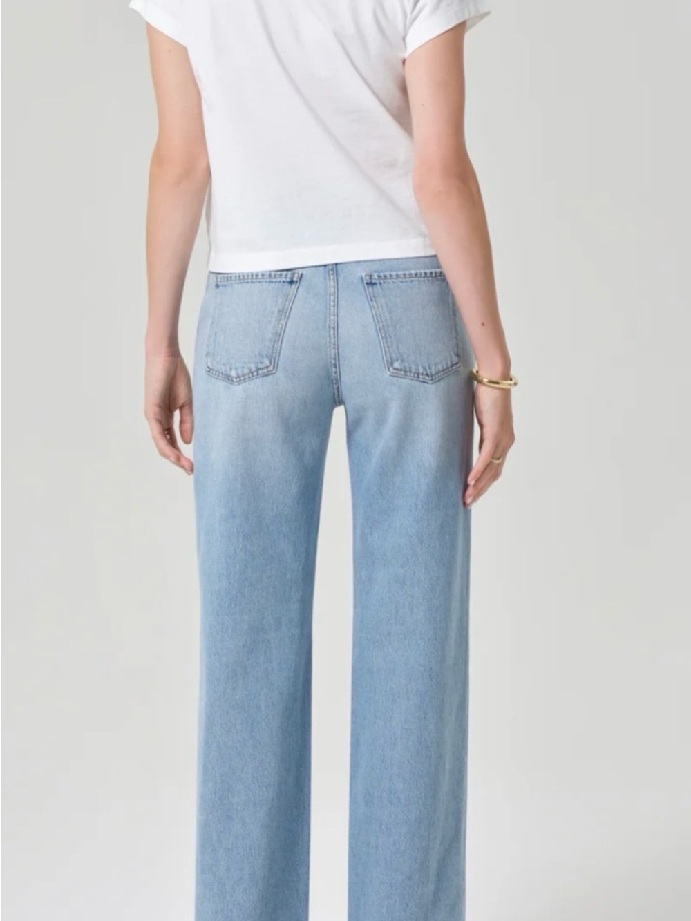 Citizens Of Humanity Annina Light Wash Wide-Leg Jeans - Picture 3 of 5